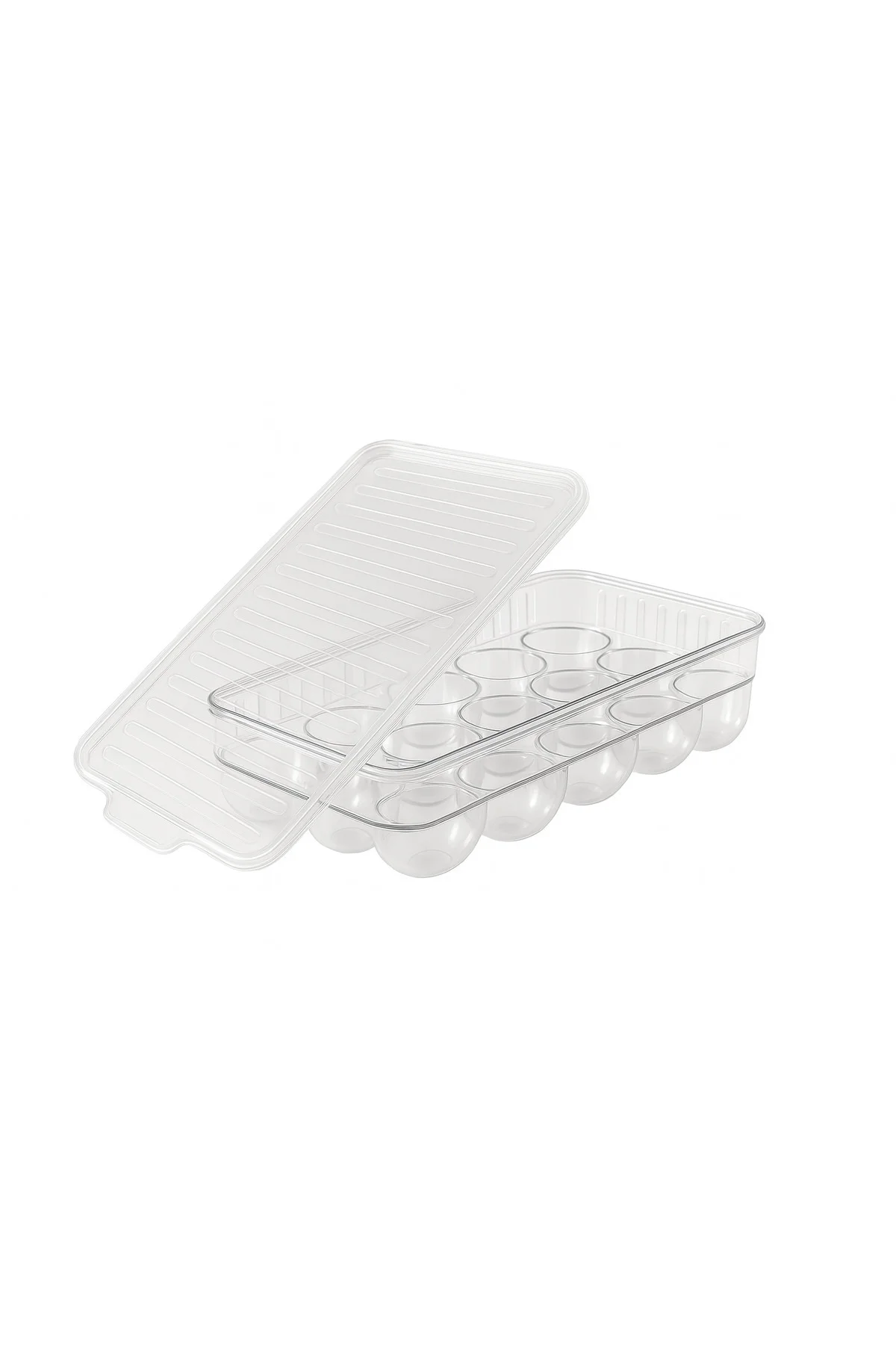 15 Bölmeli Şeffaf Kapaklı Yumurta Saklama Kabı