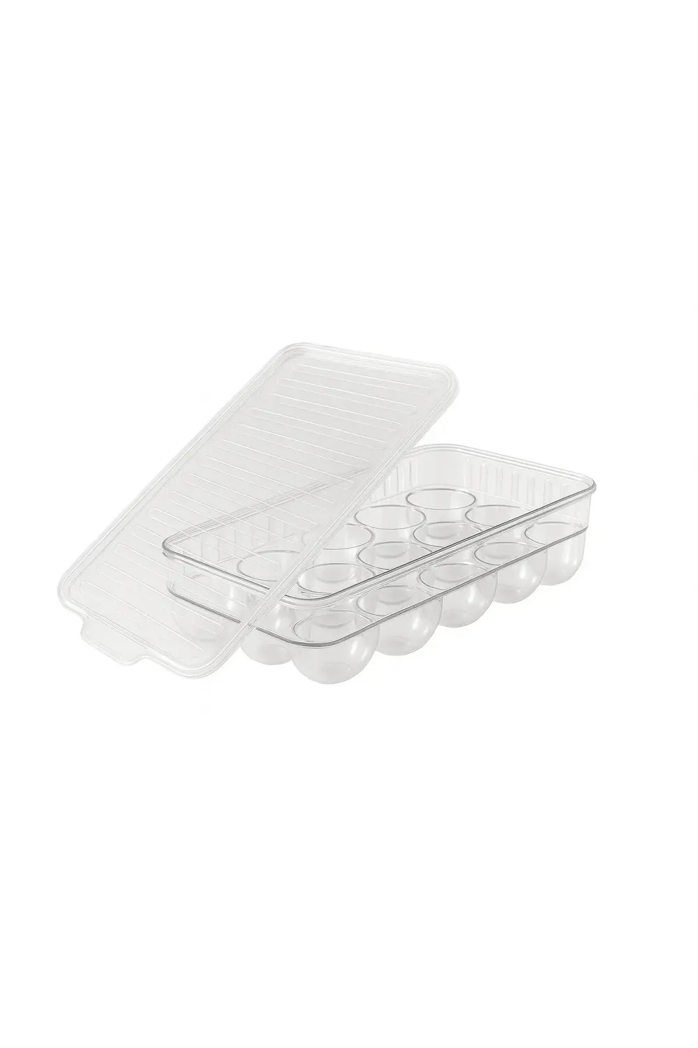 15 Bölmeli Şeffaf Kapaklı Yumurta Saklama Kabı