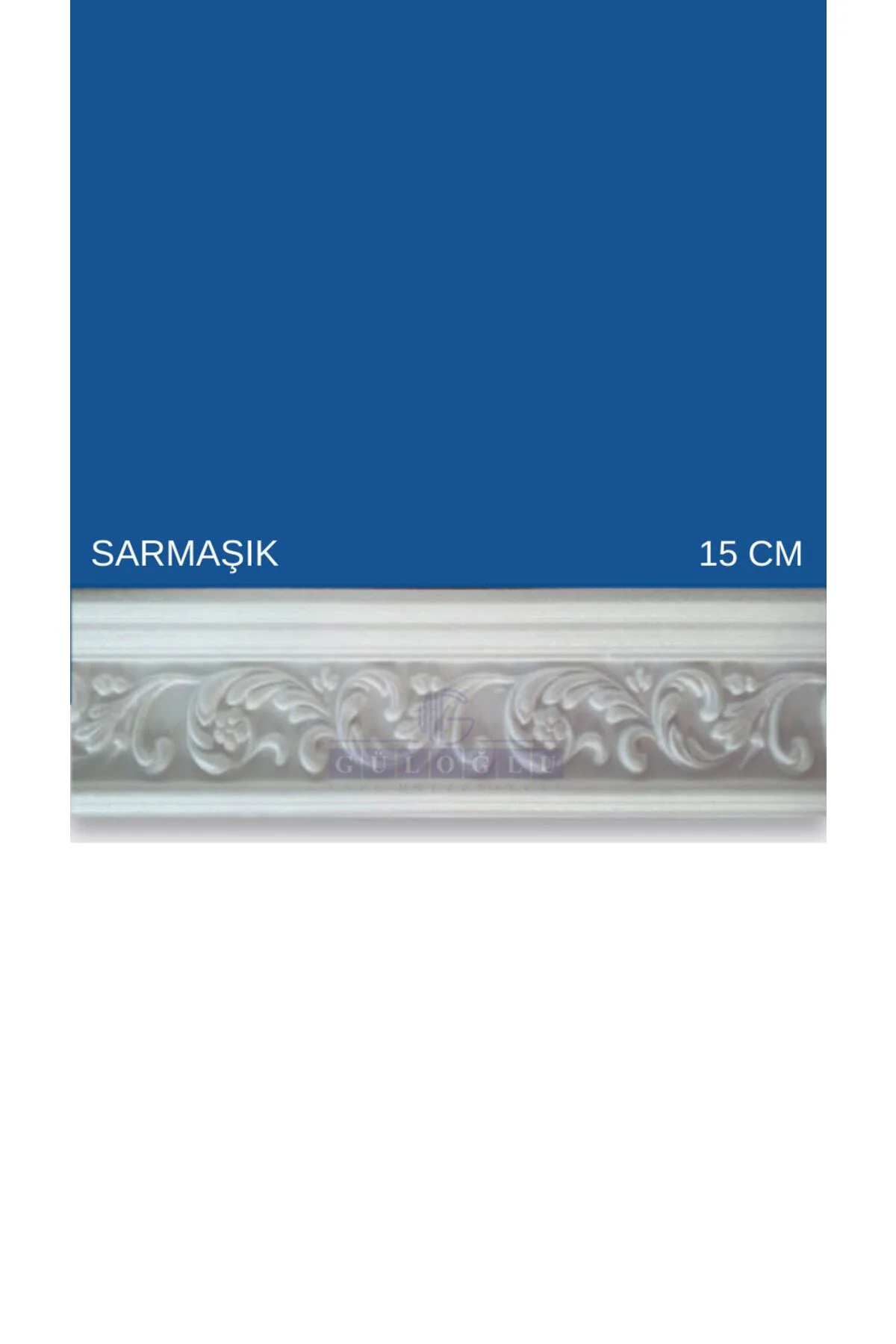 15 Cm Desenli Kartonpiyer Stropiyer Sarmaşık (5 Adet) 15 Cm Desenli Kartonpiyer Stropiyer Sarmaşık (5 Adet)