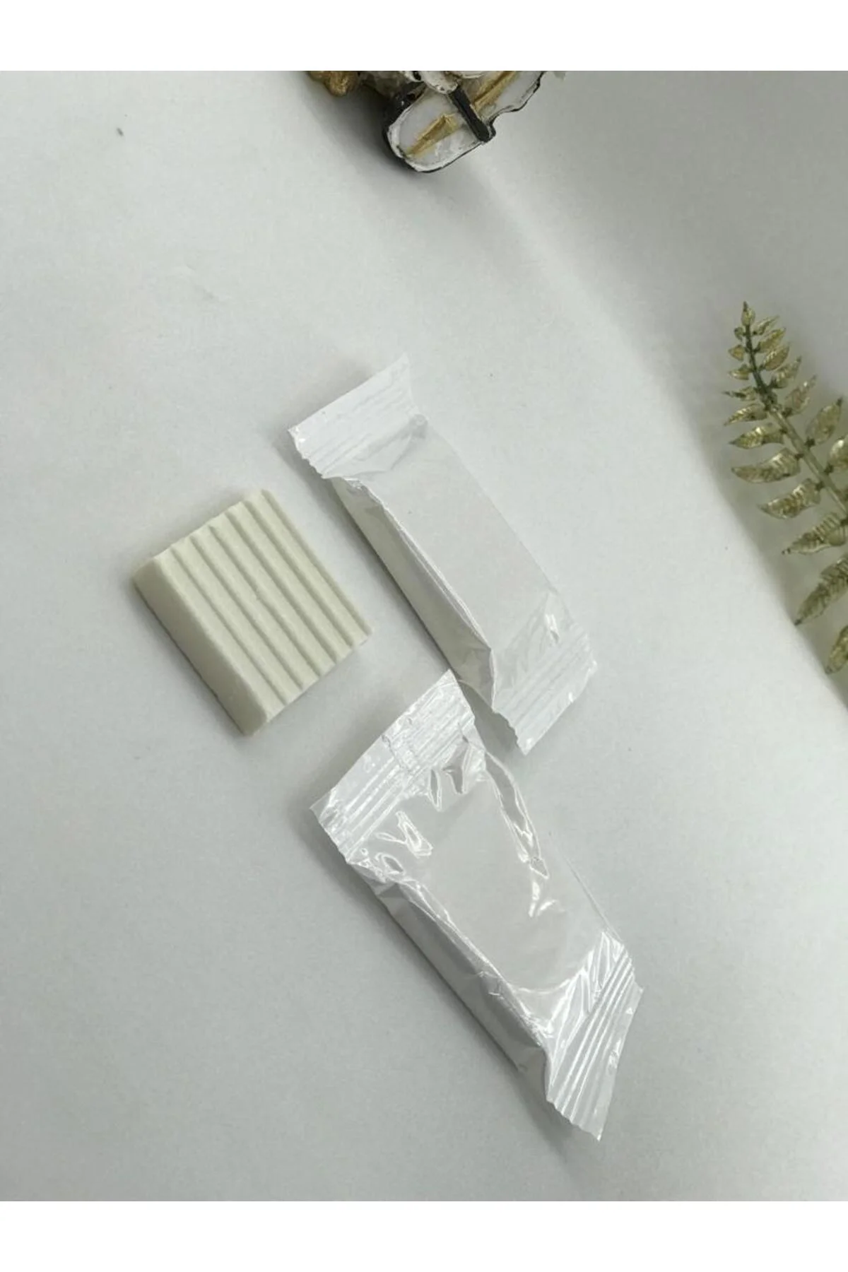 15 gr tek kullanimlik beyaz sabun kokulu kraft gofret paket sabun