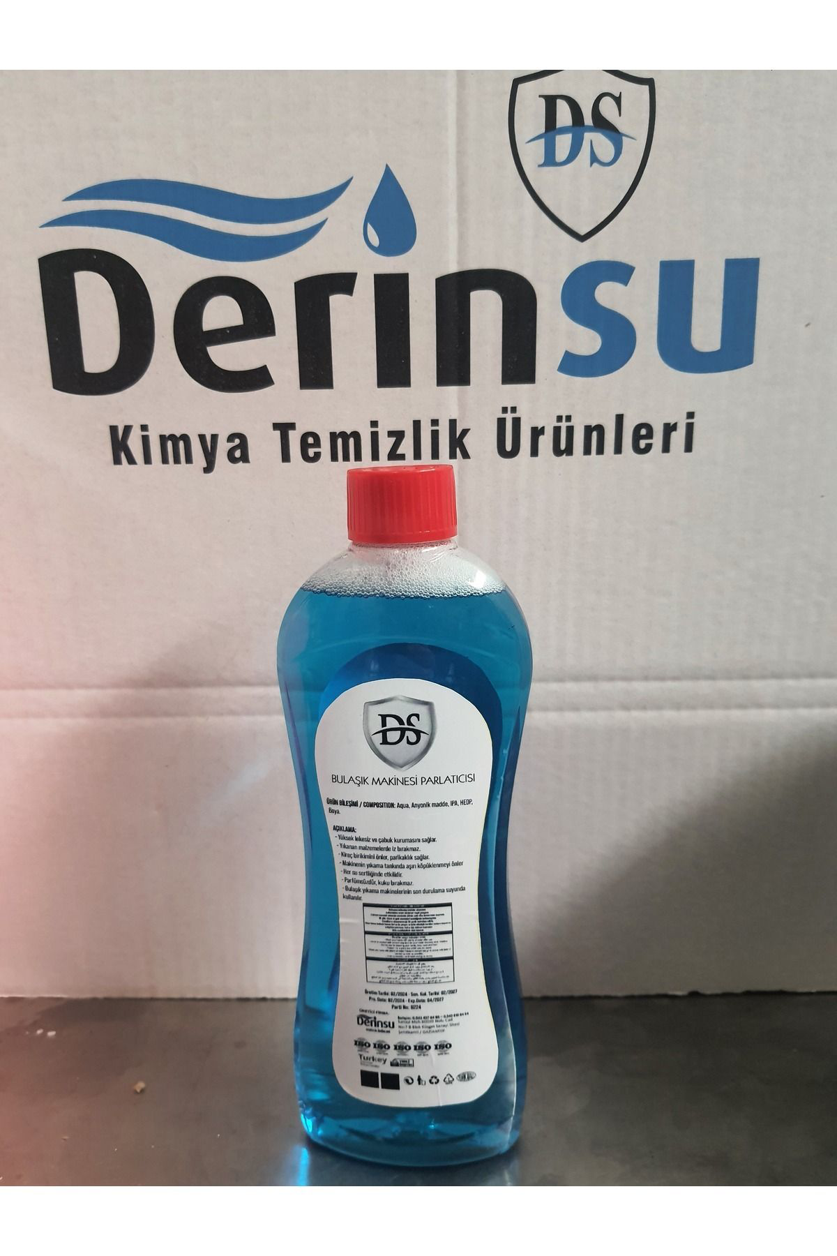1.5 KĞ DS ÖZEL TUZ + 500 ml BULAŞIK MAKİNE PARLATİCİ 2 Sİ 1 ARADA
