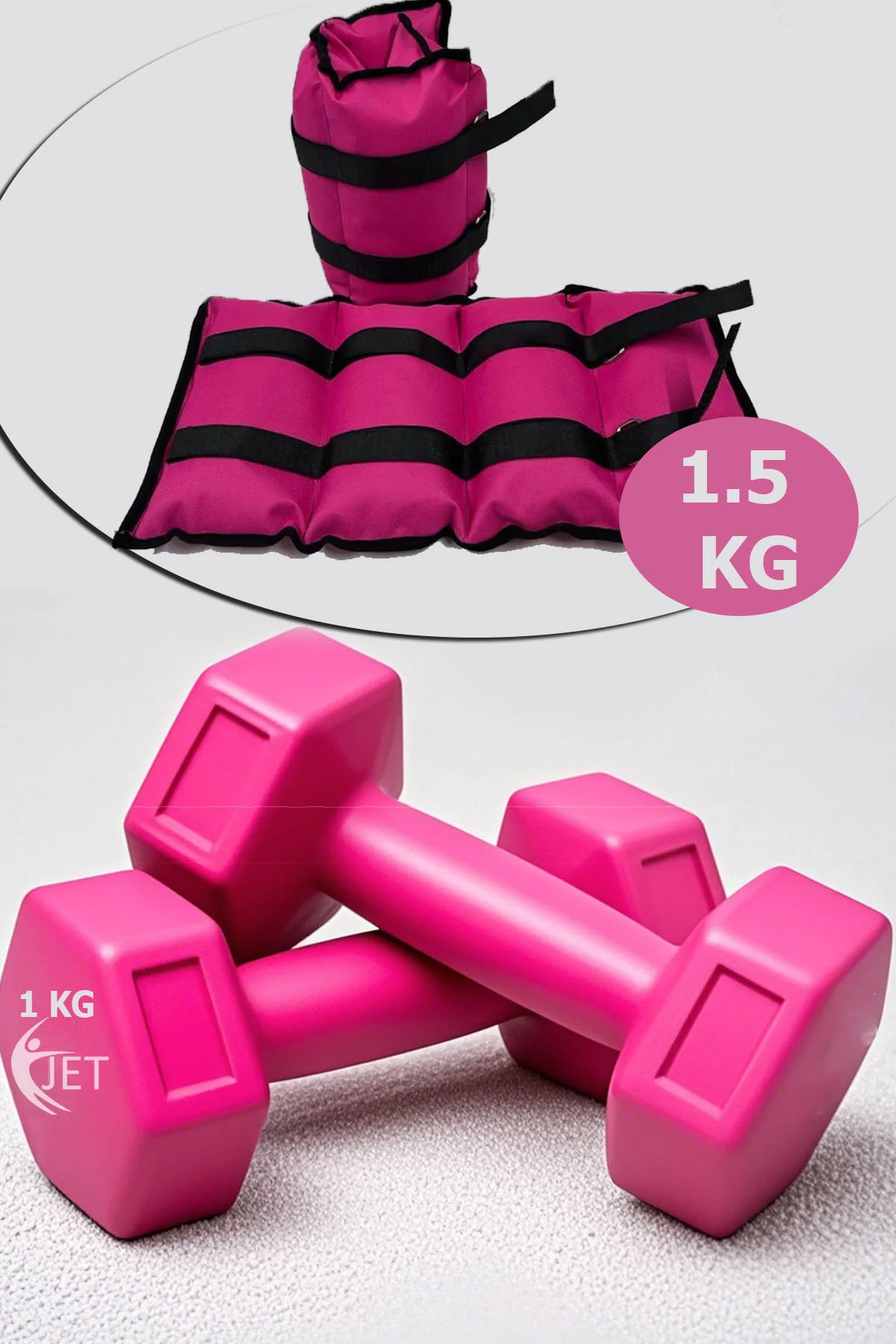 1.5 Kg El & Ayak Ağırlığı Ve 1 Kg Dambıl Seti El Ayak Bilek Ağırl