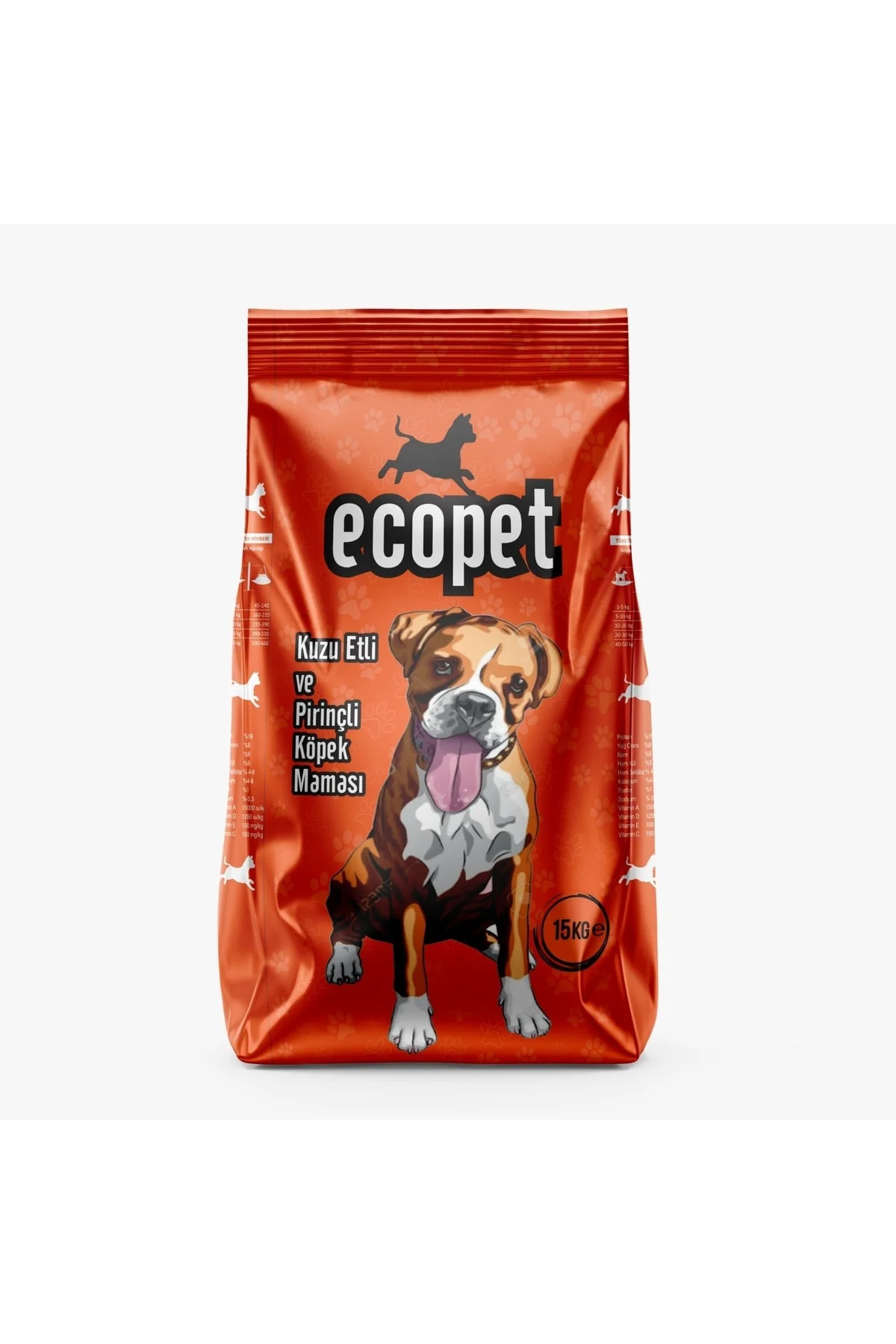 15 KG Kuzu Etli Pirinçli Yetişkin Köpek Maması – Tüm Irklar İçin 