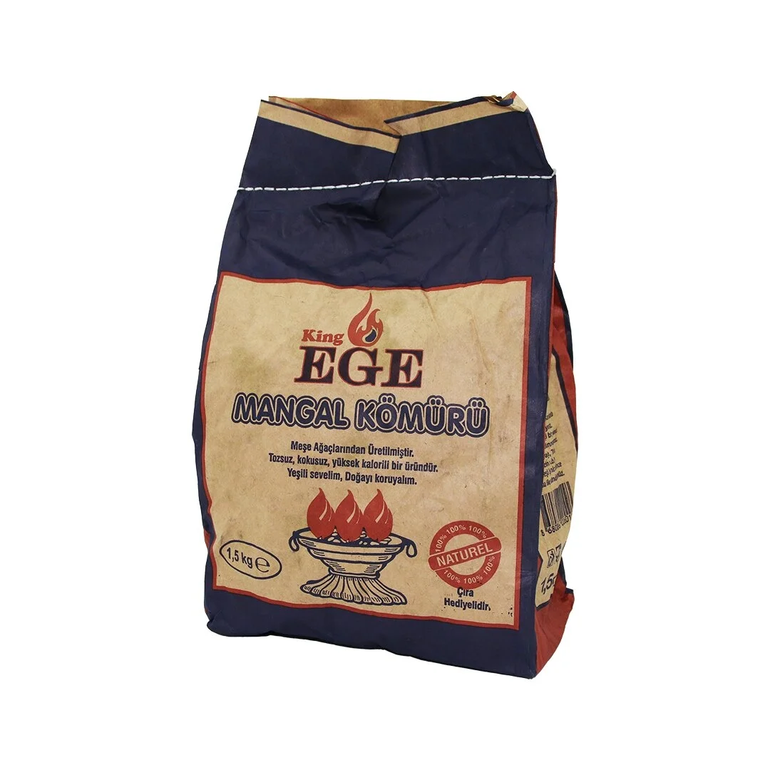1.5 kg Mangal Kömürü - Çıra Hediyeli - Meşe Kömürü 1.5 kg Mangal Kömürü - Çıra Hediyeli - Meşe Kömürü