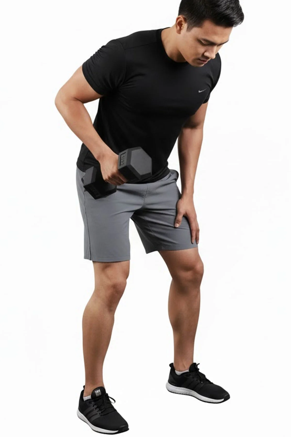1.5 KG x 2 Adet Dambıl Plastik Köşeli Dumbell Ağırlığı | Ev & Sal