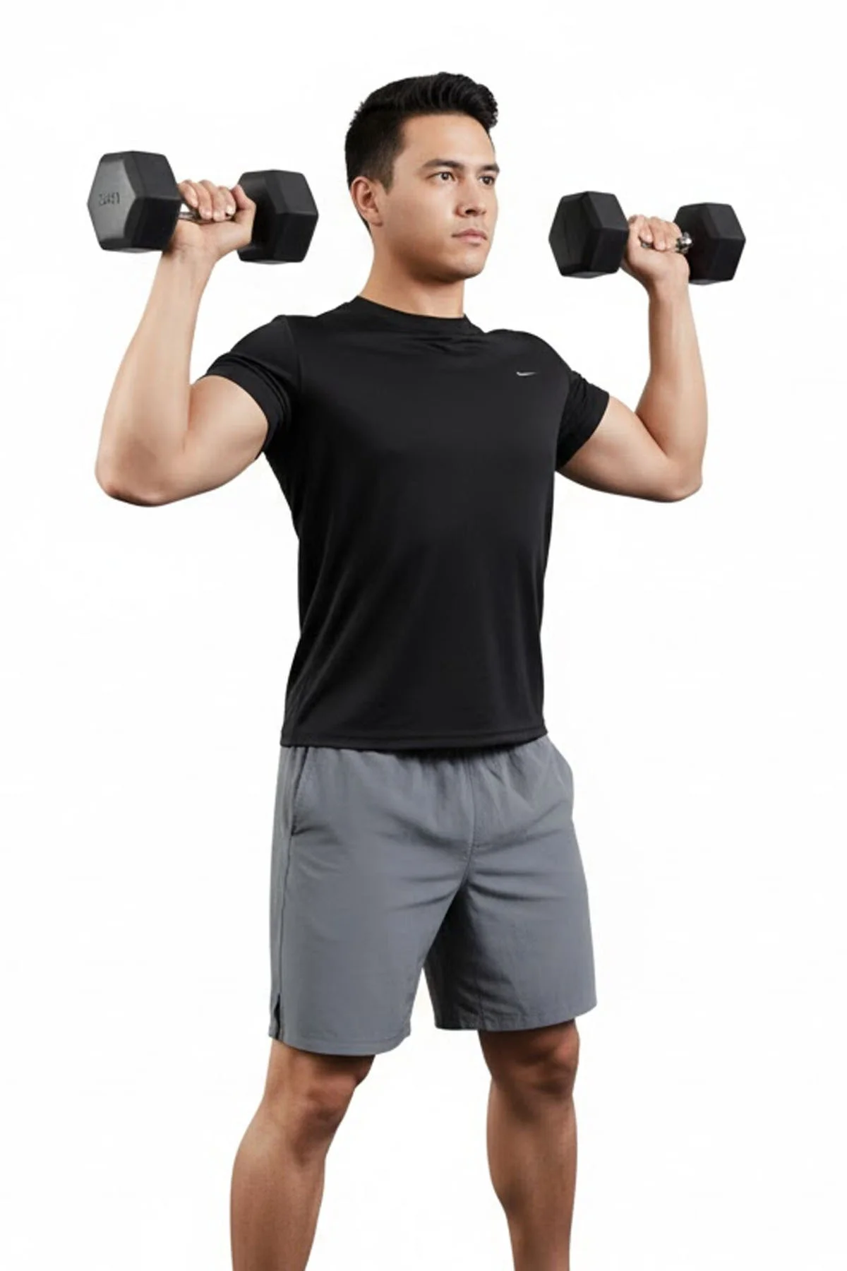 1.5 KG x 2 Adet Dambıl Plastik Köşeli Dumbell Ağırlığı | Ev & Sal