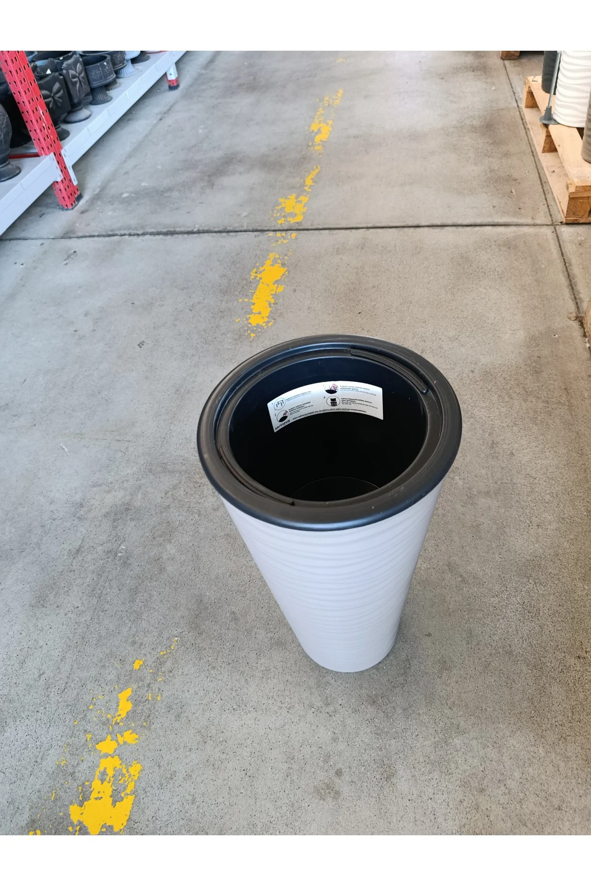 15 Litre Çift Hazneli Kumsal Saksı