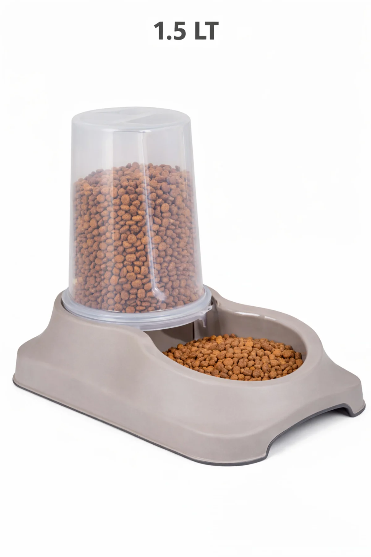 1.5 LT Otomatik Kedi Mama Kabı – Hazneli Kedi Mama Dispenseri, Sürekli Mama Akışı, Kaymaz Tabanlı Fiyatı, Yorumları ve Özellikleri