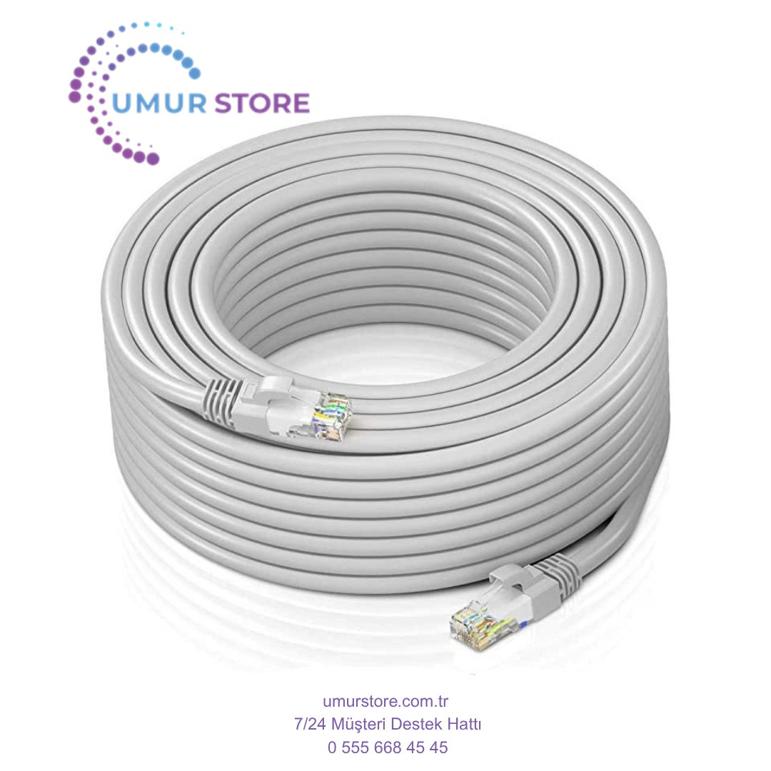 15 Metre Cat6 Patch Kablo 15M Ethernet Kablosu Utp Lan Kablosu In