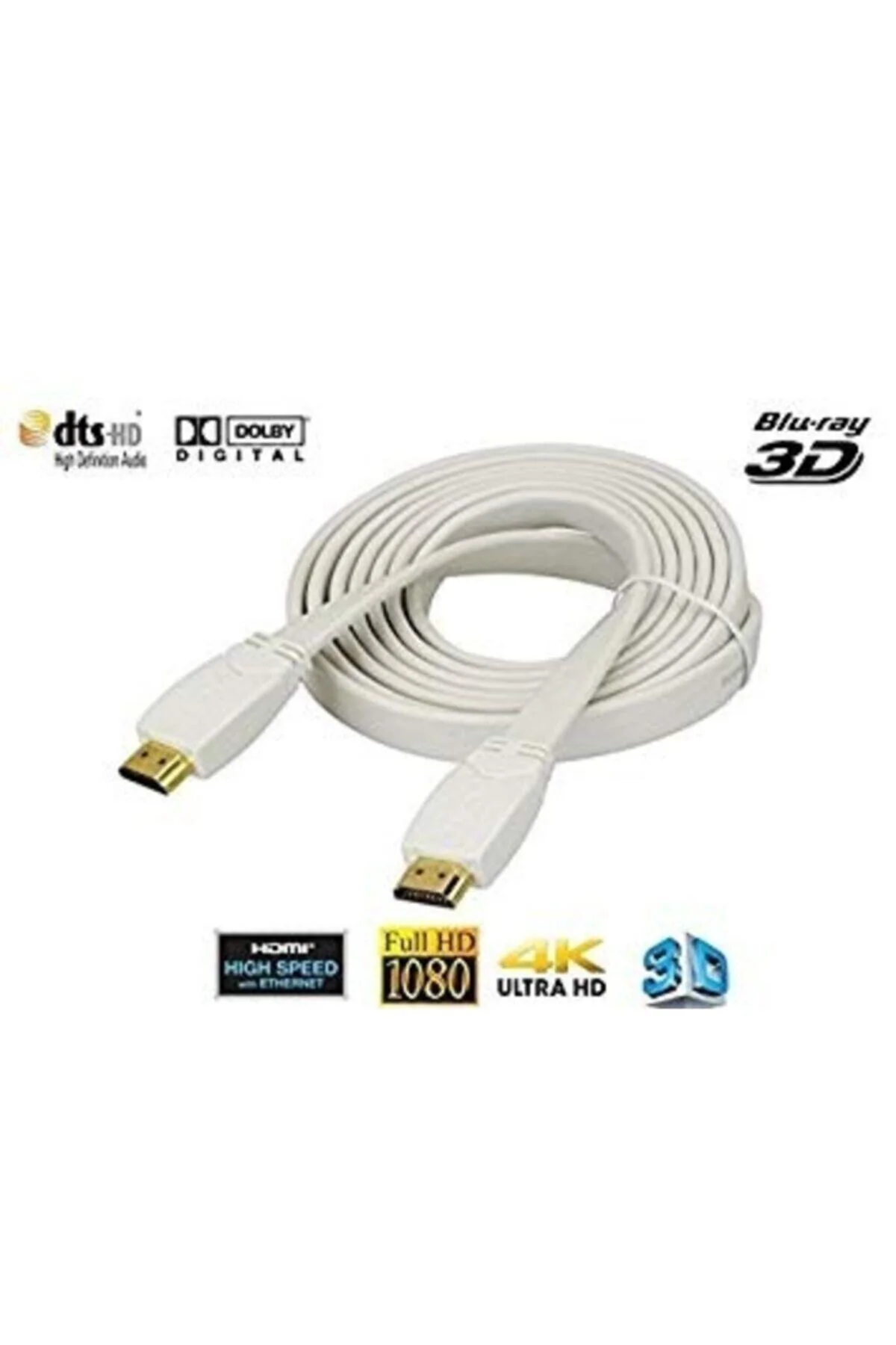 1.5 Metre Flat Hdmi Kablo 4k Full Hd 1.5 Metre Flat Hdmi Kablo 4k Full Hd