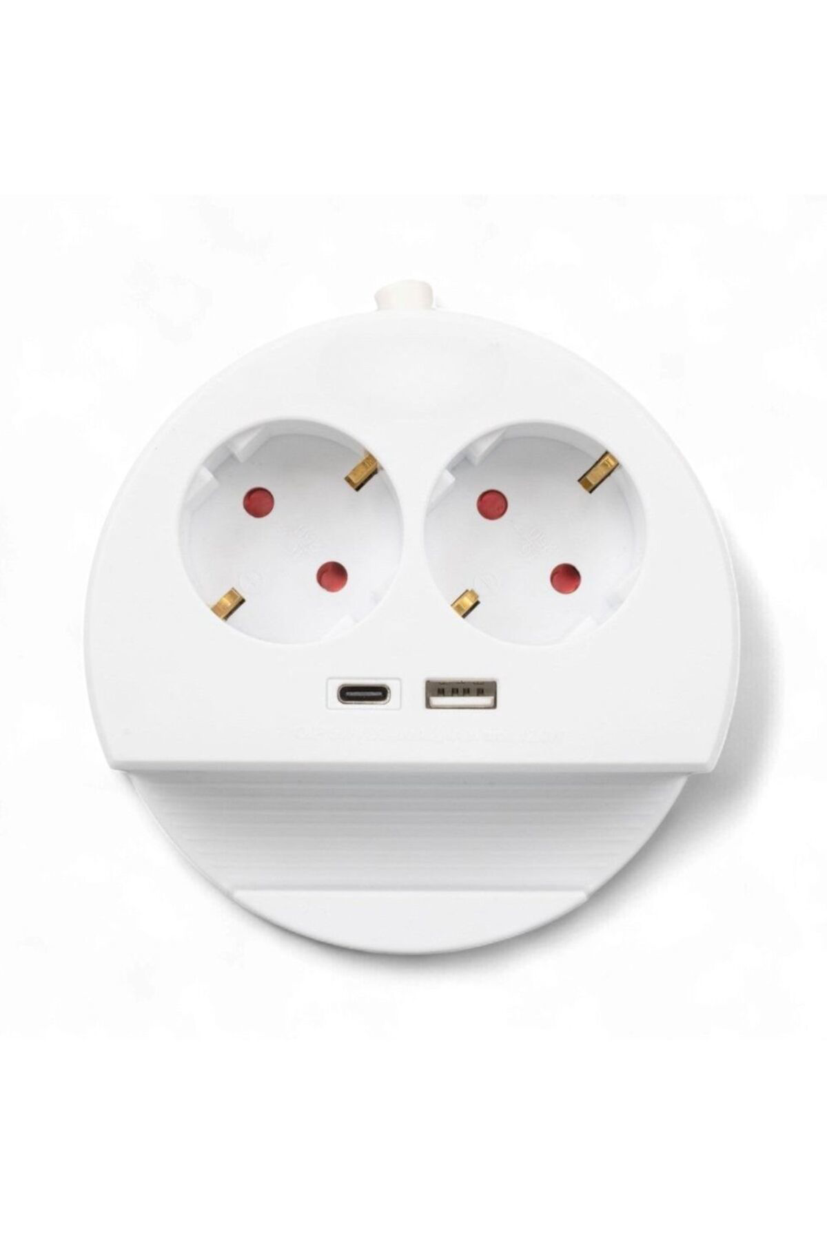 1.5 Metre Grup Priz – 2 USB + 1 Type-C Girişli, Telefon Standlı, 