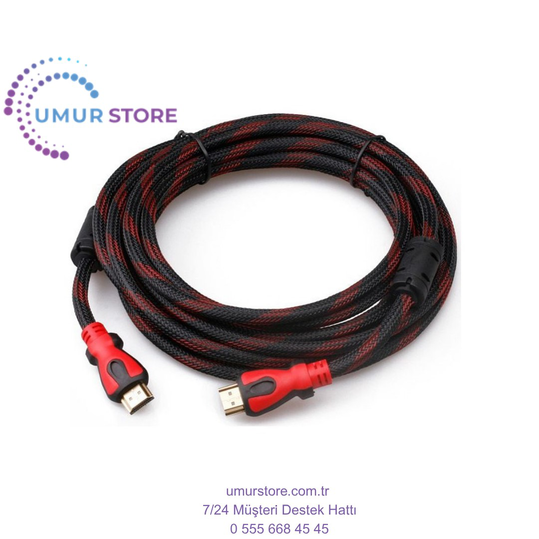 1.5 Metre Metre Sargılı Filtreli Hdmi Kablo 1.4V