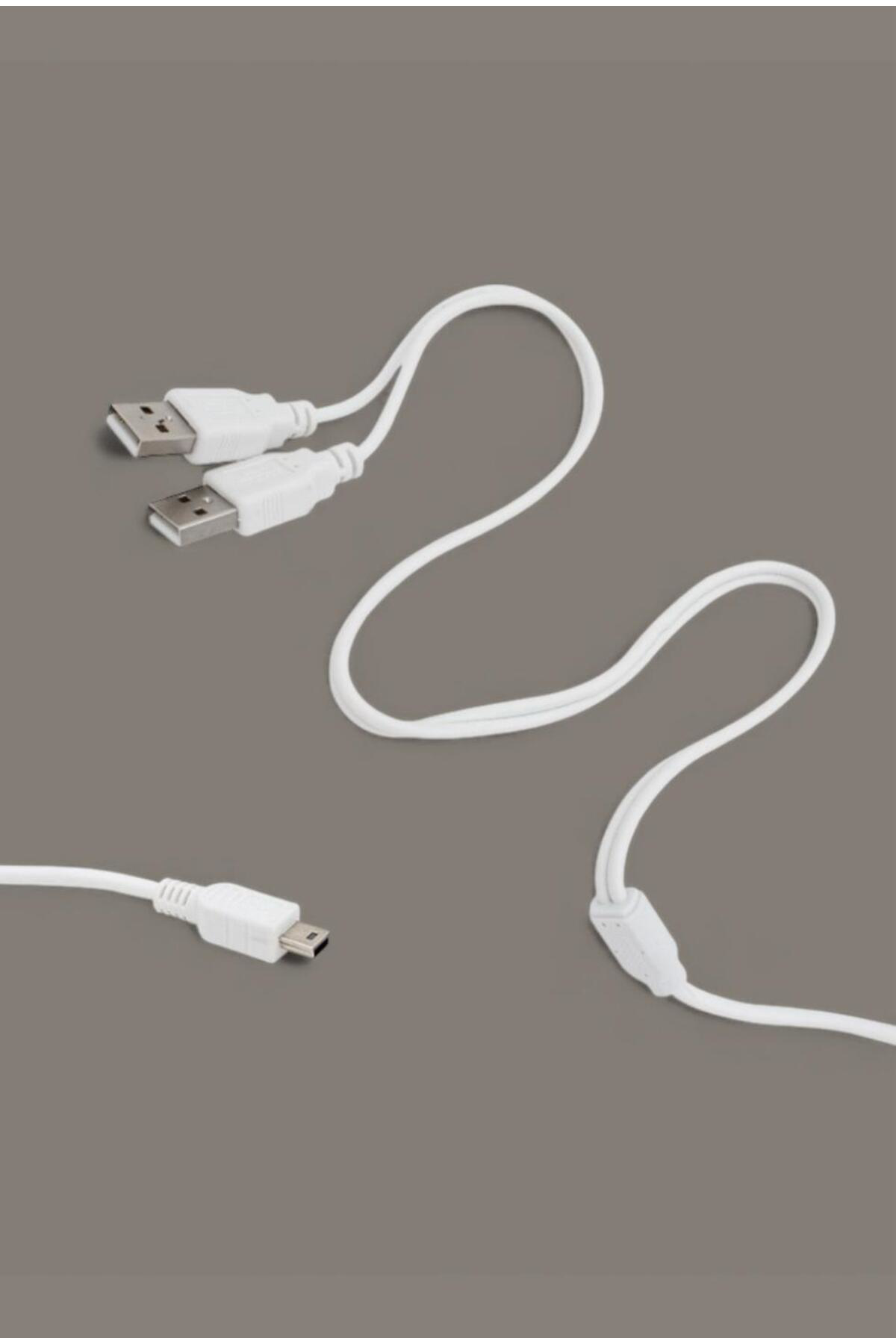1.5 Metre USB 2.0 Çift Erkek – Mini USB 5 Pin V3 Veri ve Güç Kabl