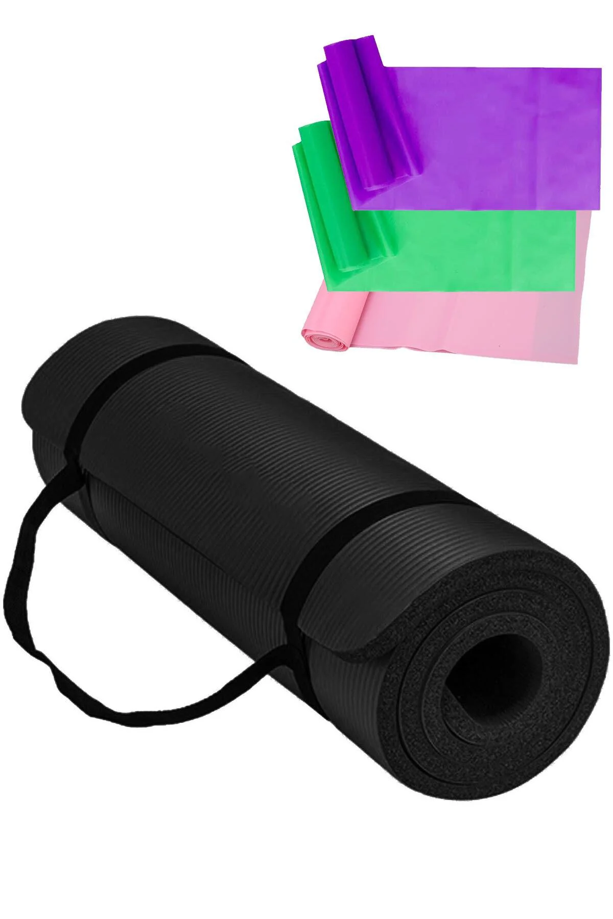 15 Mm Taşıma Askılı Pilates Minderi 1.5 Cm Pilates Minderi Mati +