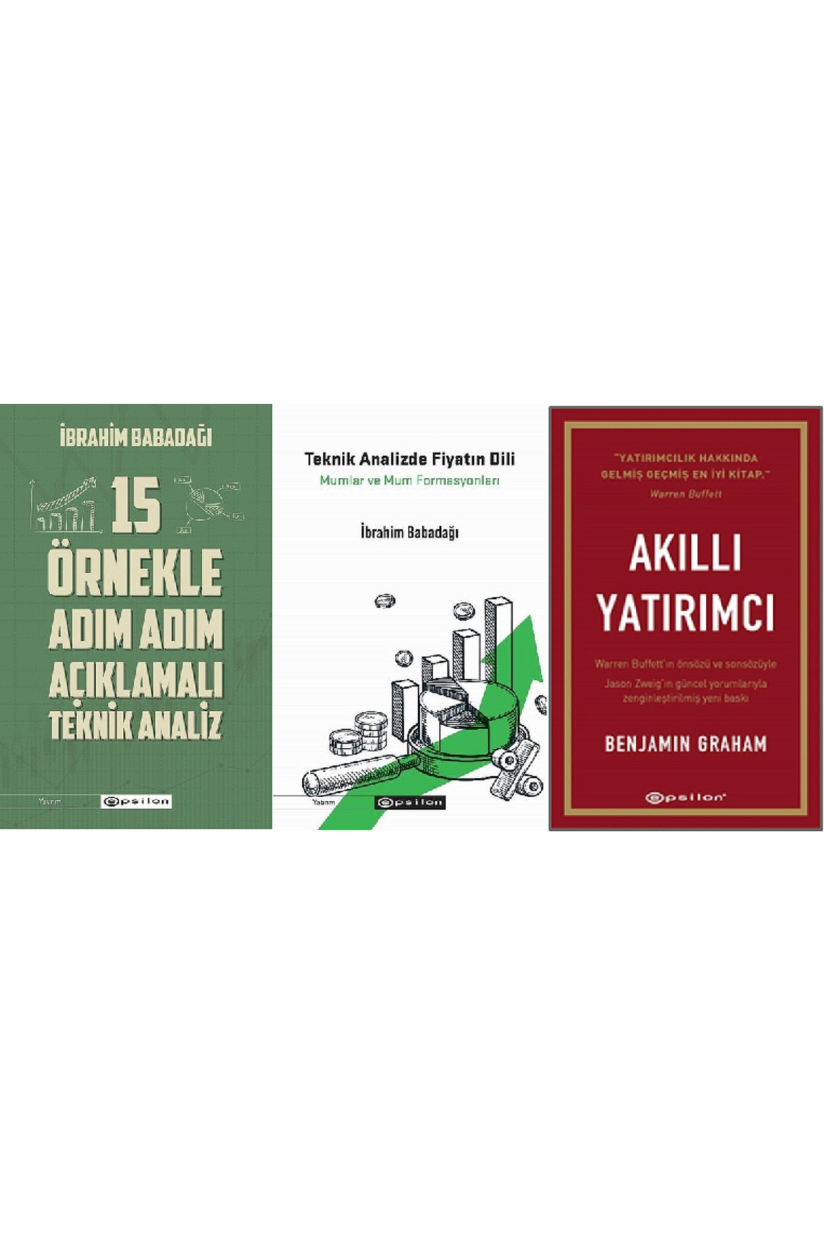 Epsilon Yayınevi 15 Ornekle Adım Adım Acıklamalı Teknik Analiz + Teknik Analizde F