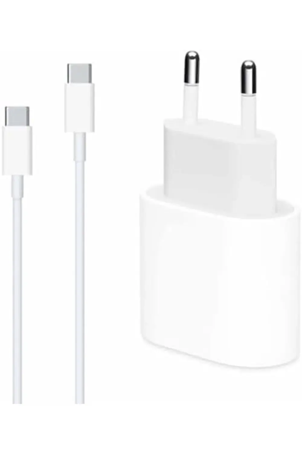 15 Pro için Type-C To Type-C 2 in 1 Şarj Seti 395519