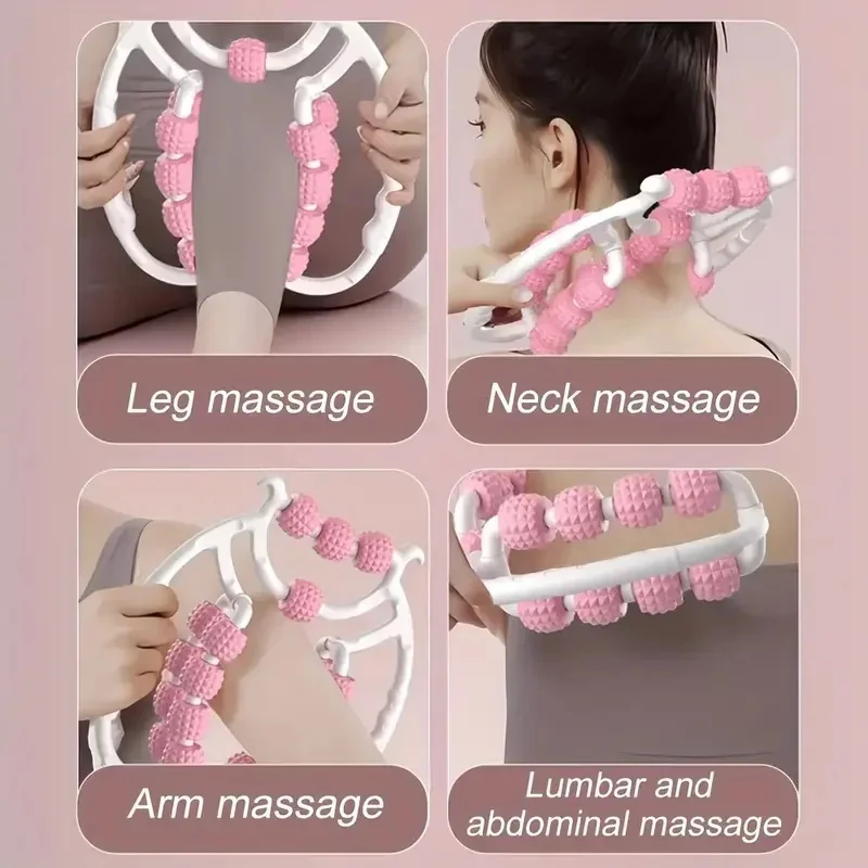 15 Tekerlekli Bacak Boyun Kol Masaj Aleti 5224