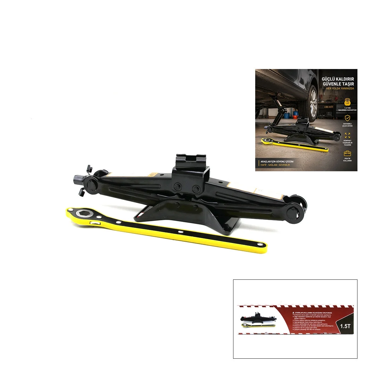 1.5 Ton - Cırcır Kollu Kriko Bx40 Fiyatı, Yorumları ve Özellikleri