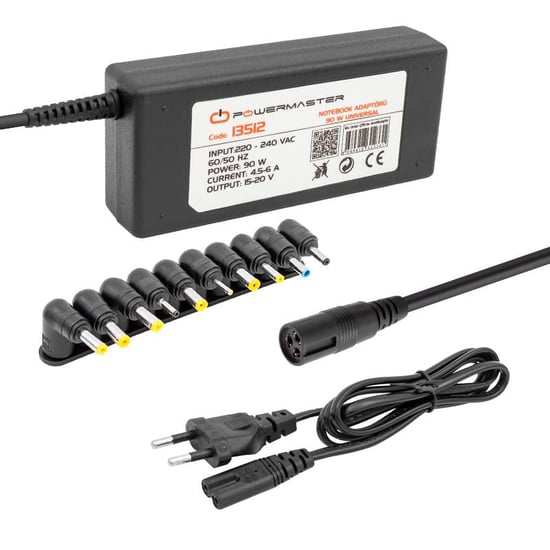15 Volt - 20 Volt/4.5 Amper - 6 Amper Arası 90 Watt Çok Uçlu Univ