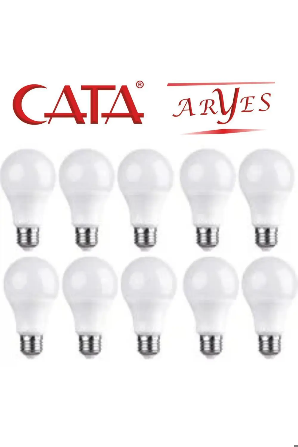15 Watt Led Ampul BEYAZ 6400K  10 Adet Ct-4274