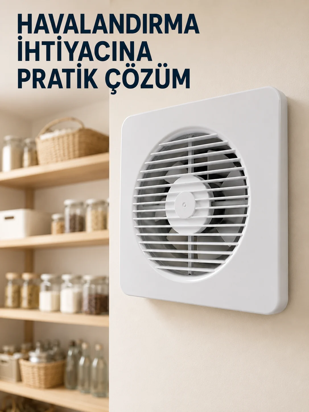 150 mm Dekoratif Aspiratör 20,8 x 20,8 cm 20 W 320 m³/h Duvar ve Tavan Tipi Havalandırma Fanı Fiyatı, Yorumları ve Özellikleri
