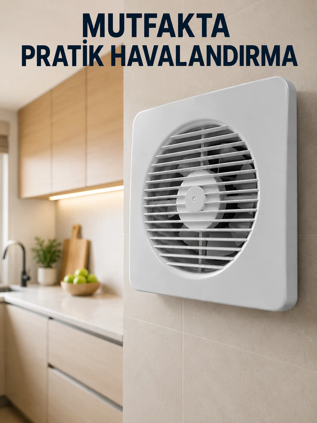 150 mm Duvar ve Tavan Tipi Aspiratör 20,8 x 20,8 cm 320 m³/h Hava Aktarım Kapasiteli Fiyatı, Yorumları ve Özellikleri