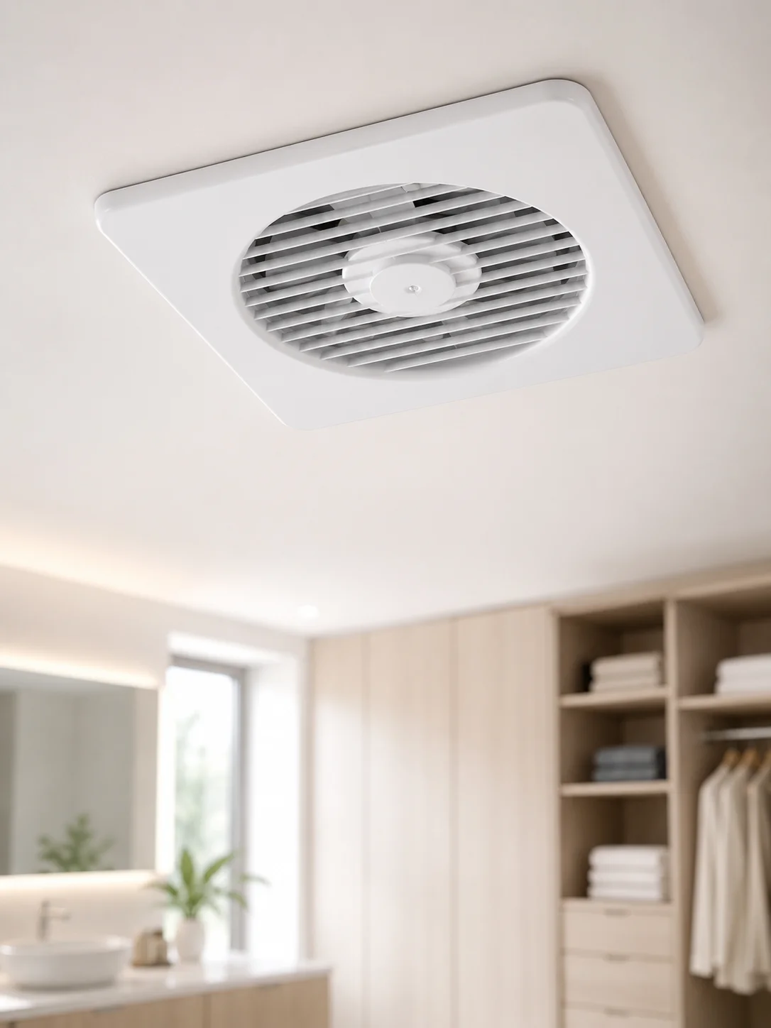150 mm Havalandırma Aspiratörü 20,8 x 20,8 cm 320 m³/h 20 W Duvar ve Tavan Montajlı Fan Fiyatı, Yorumları ve Özellikleri
