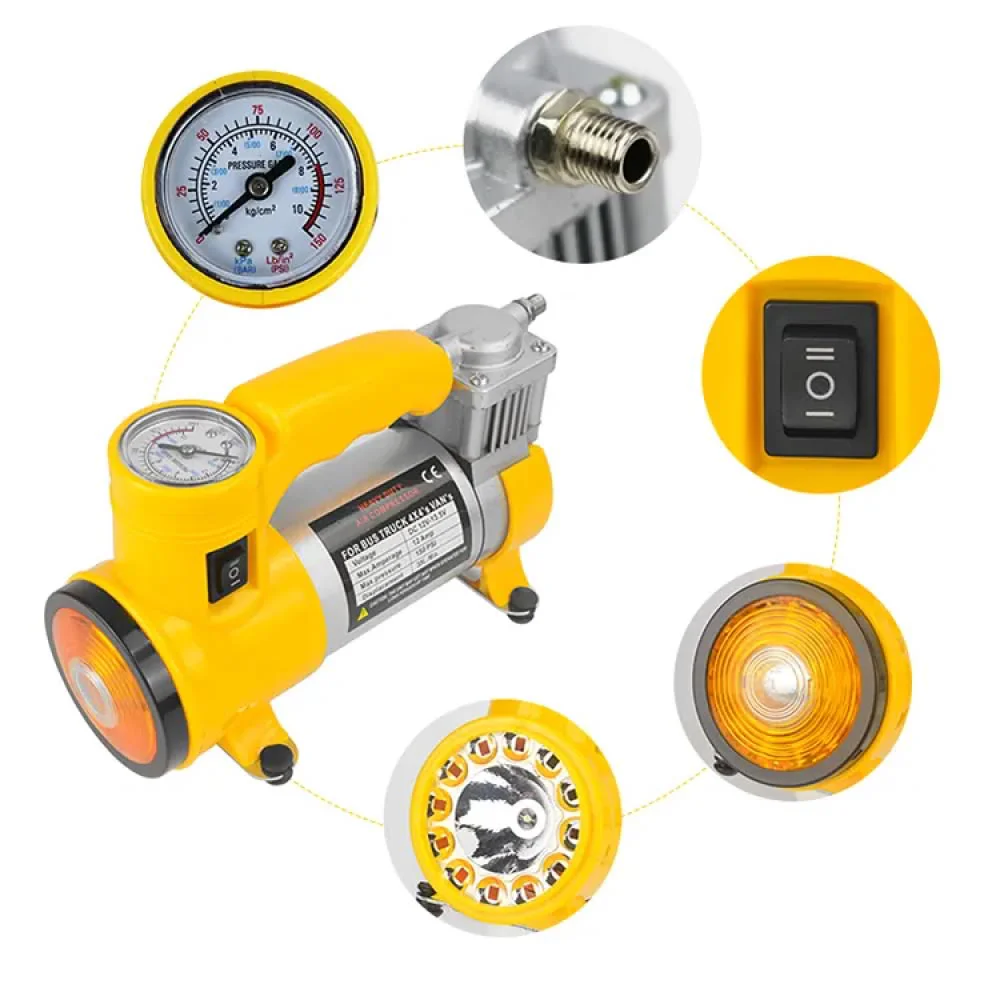 150 PSI 35 LPM Oto Hava Kompresörü KA-735 Fiyatı, Yorumları ve Özellikleri