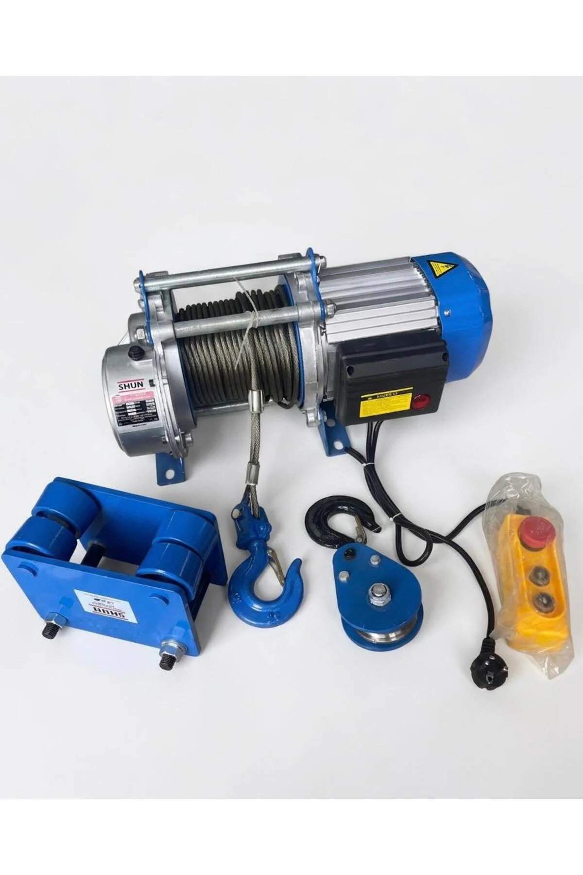 1500 Kg 220 Volt 30 Metre Profesyonel Halatlı Vinç