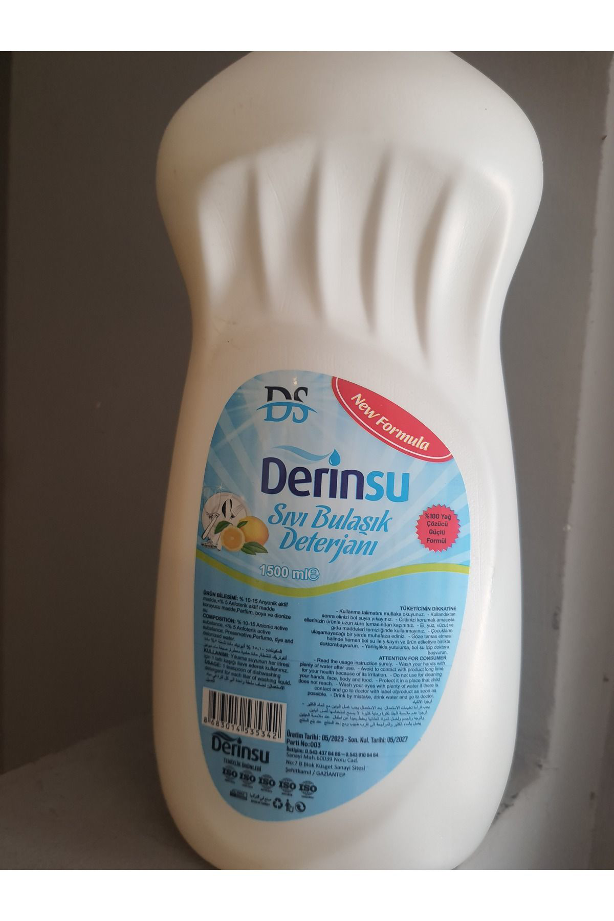 1.500 ML BULAŞIK DETERJANİ