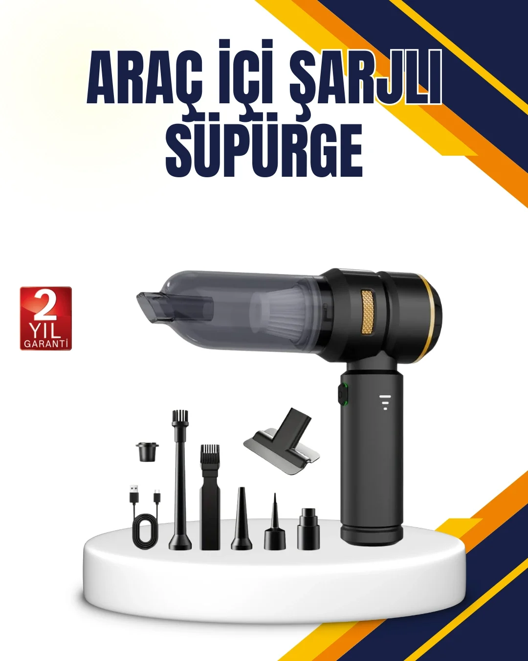 15000 PA Emiş Gücü ve Hava Üfleme Özellikli Şarjlı Süpürge 15000 PA Emiş Gücü ve Hava Üfleme Özellikli Şarjlı Süpürge