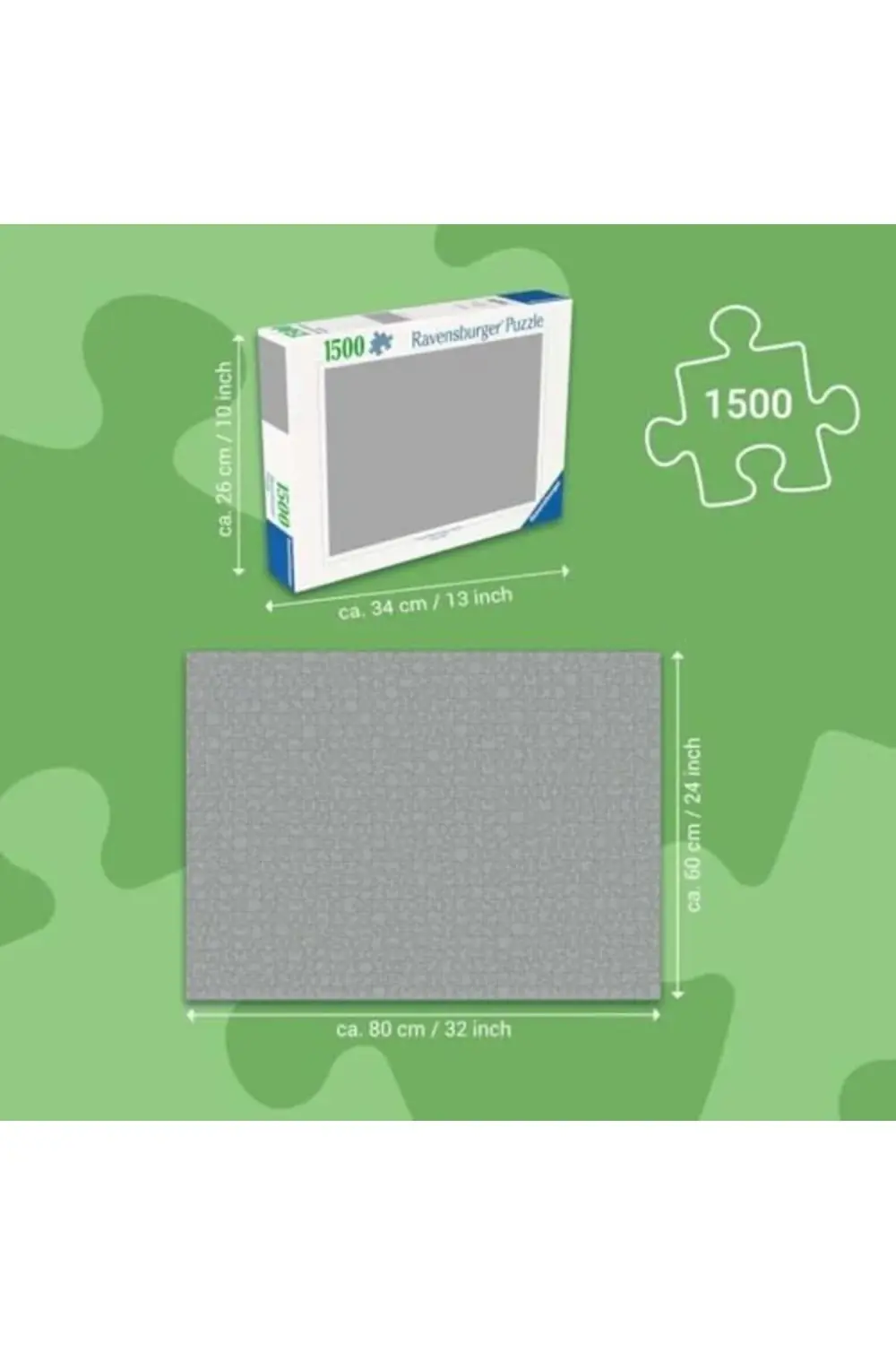 1500p Puzzle Pokemon Klasik, Yapboz 1185222