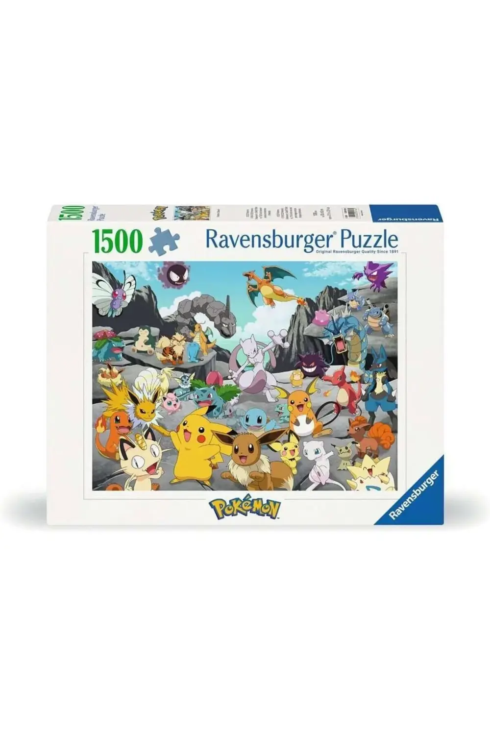 1500p Puzzle Pokemon Klasik, Yapboz 1185222
