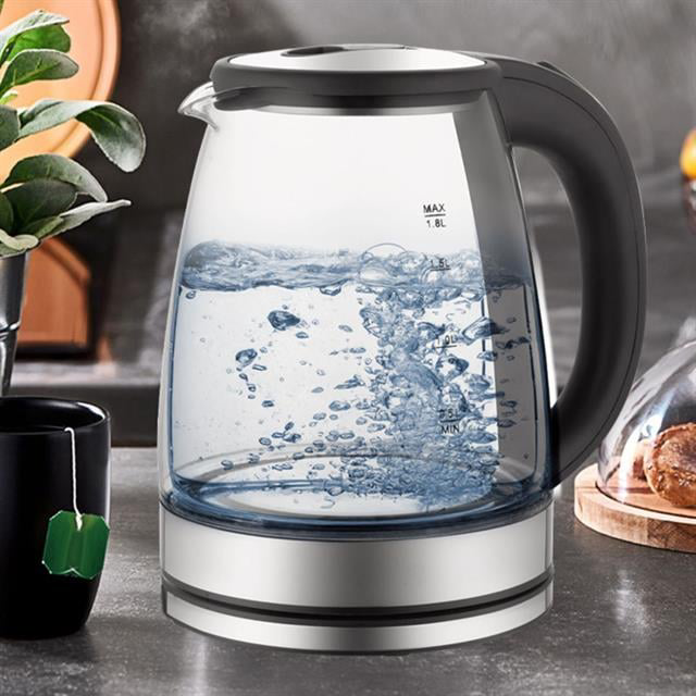 1500W 1.8 Litre Cam Hazneli Su Isıtıcı Mutfak Kettle CRW-7204 (47