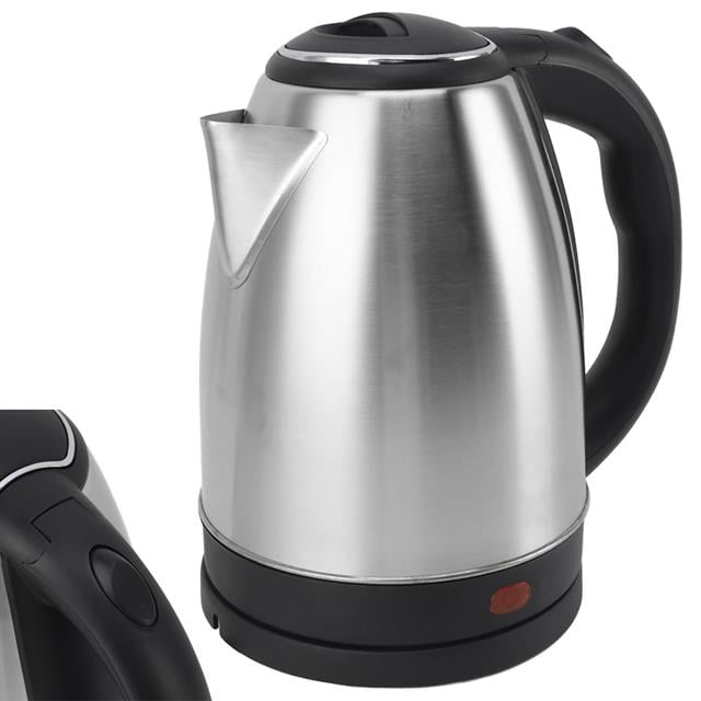 1500W 1.8 Litre Lüks Çelik Su Isıtıcı Kettle İnox CRW-7102 (4741)