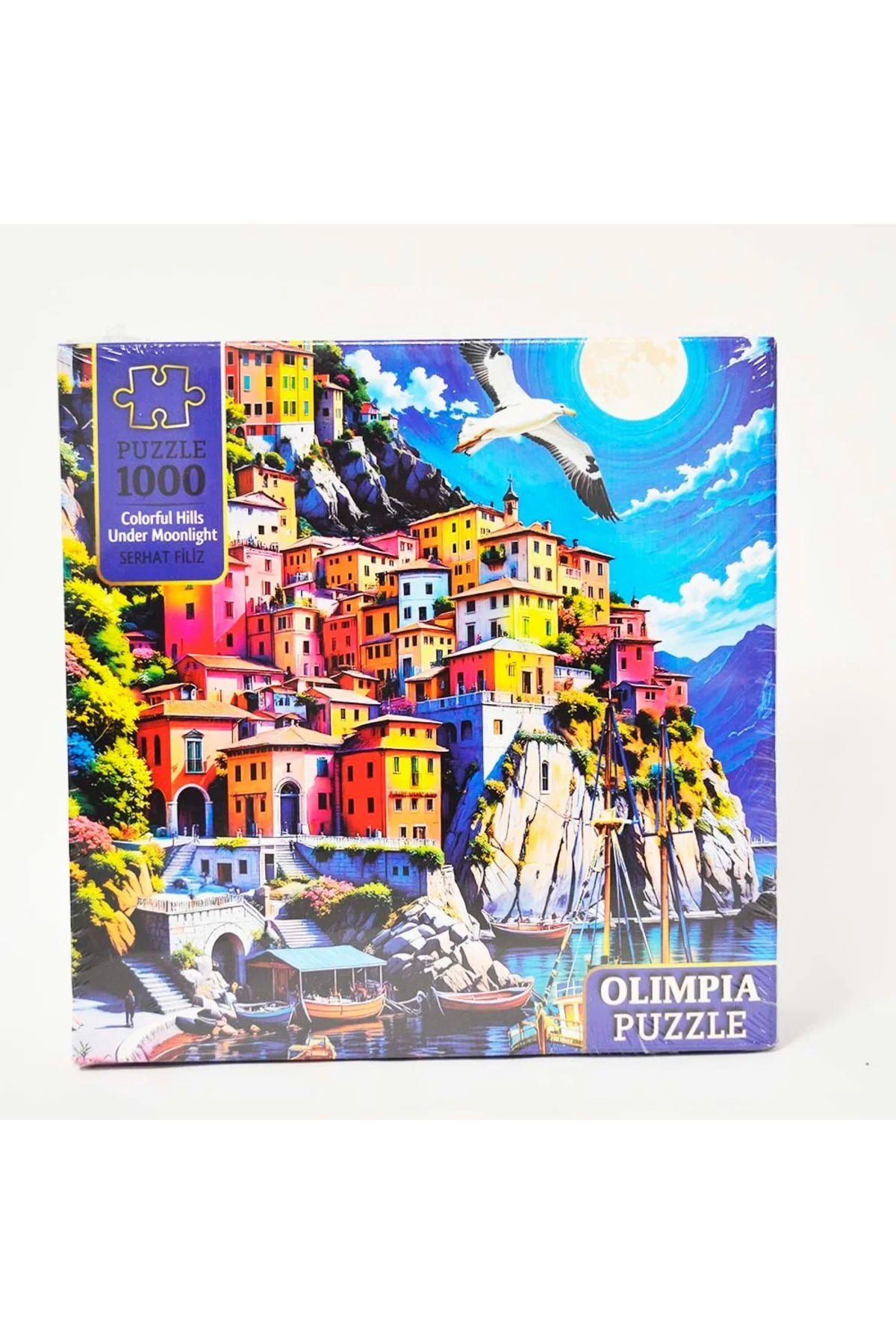 15011 PUZZLE 1000 PRÇ OLİMPİA COLORFUL HİLLS UNDER MOONLİGHT