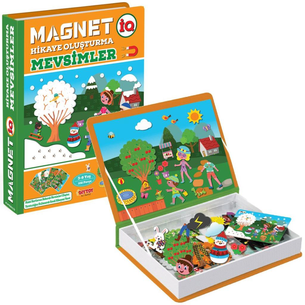1505Magnet Hikaye Oluşturma - Mevsimler / +3 yaş