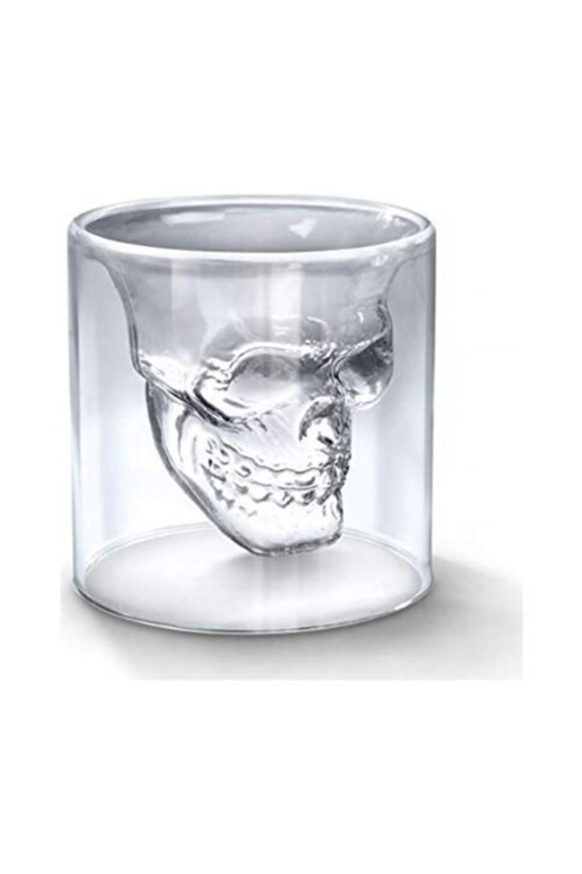 Elif Aksesuar 150Ml Kuru Kafa Çift Cidarli Şeffaf Cam Bardak