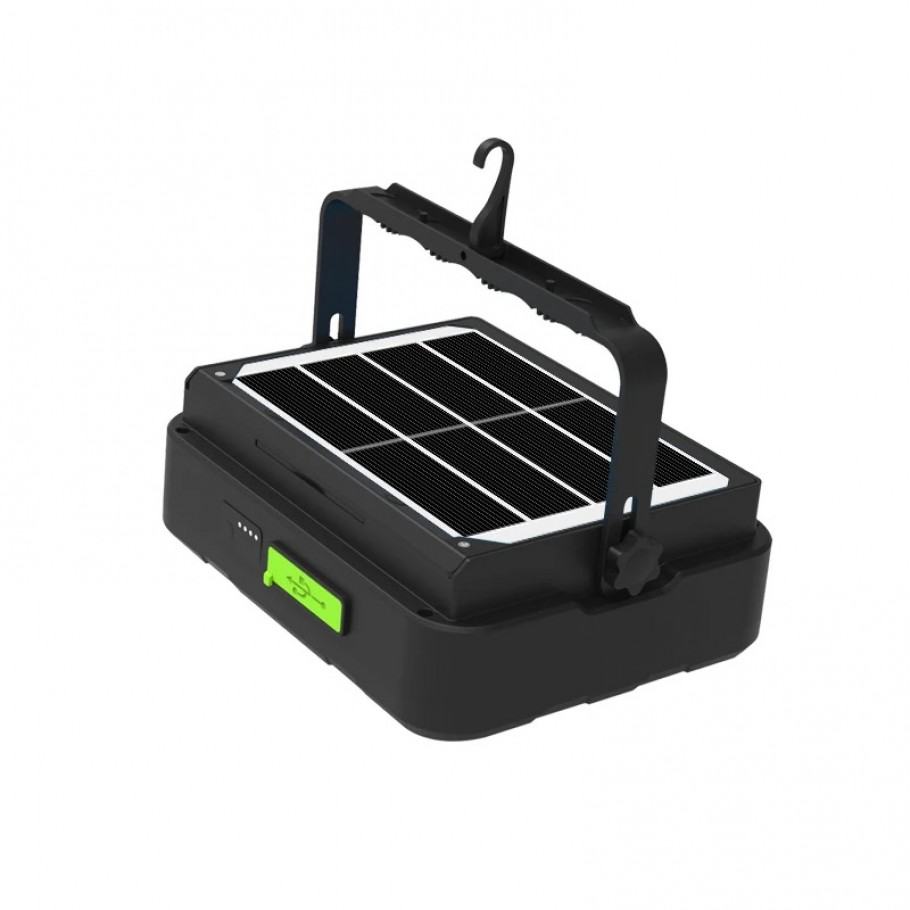 150W Güneş Enerjili Solar Kamp Feneri - Projektör WS-5570 150W Güneş Enerjili Solar Kamp Feneri - Projektör WS-5570