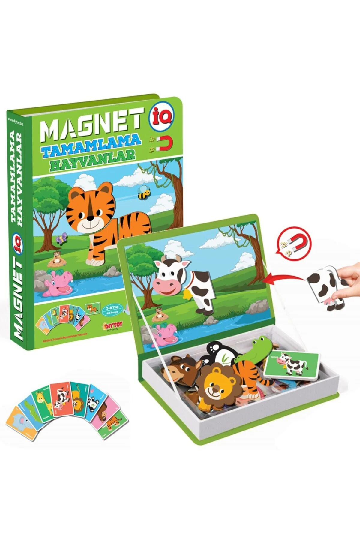 1512 Magnet Tamamlama - Hayvanlar/ +3 yaş