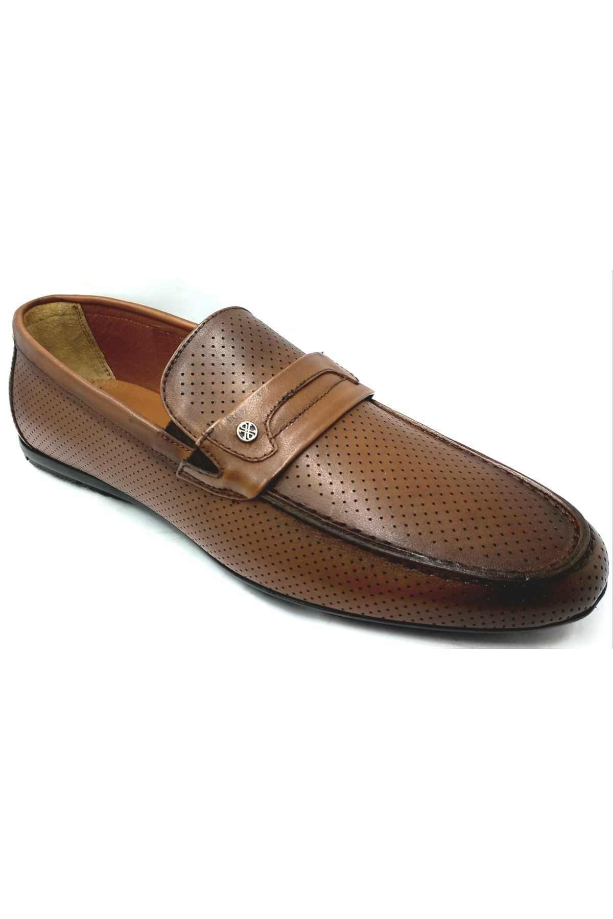 Marcomen 152-17028 Kahverengi Erkek Günlük Loafer Ayakkabı