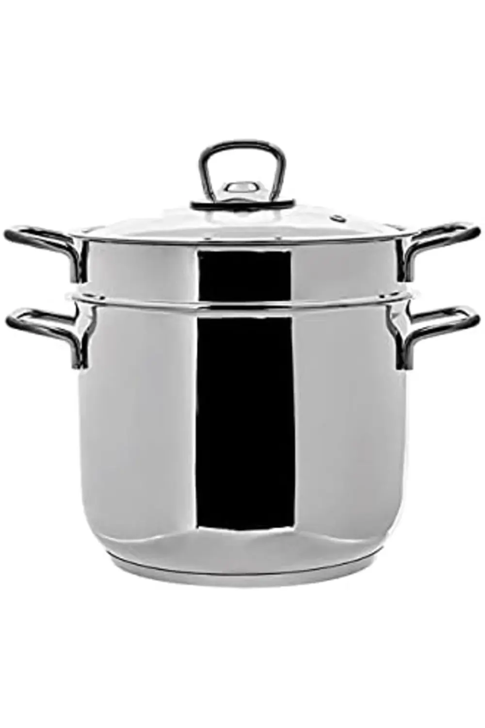 153.03.08.0370 Mutfaksever Çelik Spagetti Tenceresi 20 cm, Çelik,