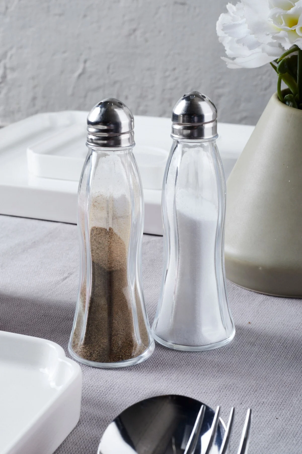 15334 Salty 2 li 35 ml Cam Tuzluk Baharatlık