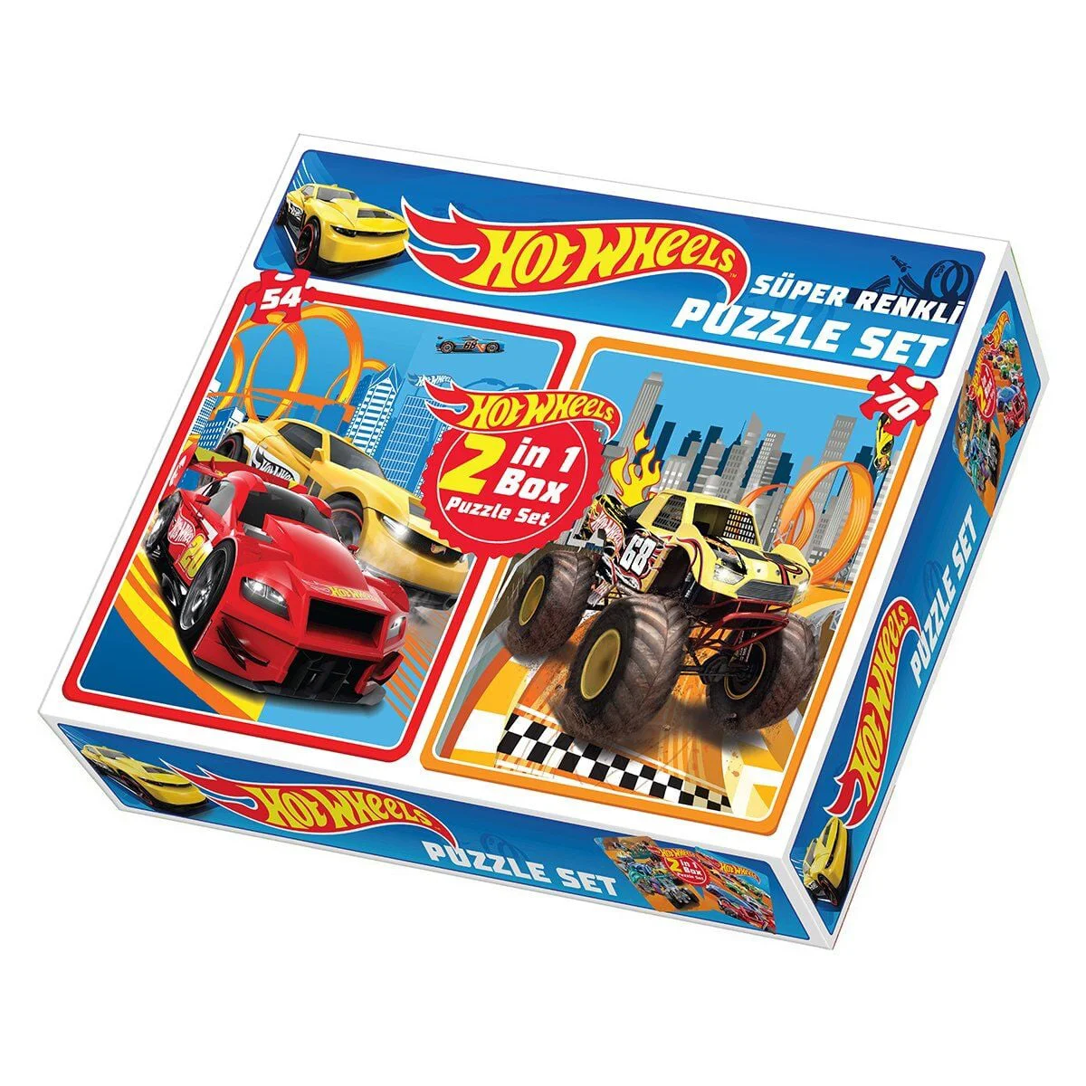 1535 HOT WHEELS  2İN1 PUZZLE Fiyatı, Yorumları ve Özellikleri