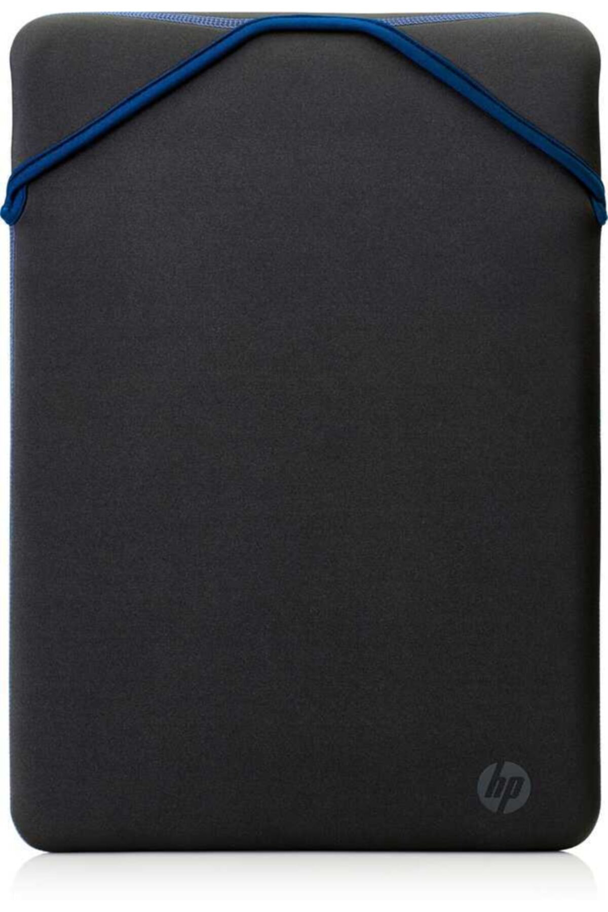 Hp 15.6 Çift Tarafli Fermuarsiz Neopren Kilif Siyah Ve Mavi 2F1x7aa