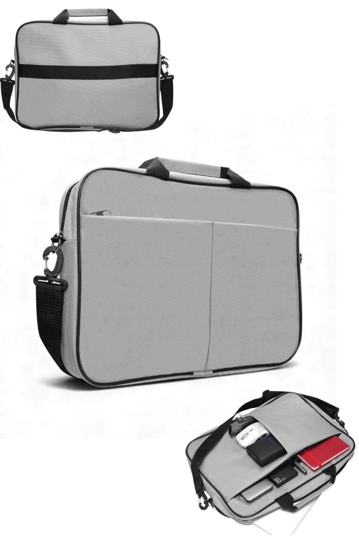 15.6″ Notebook Laptop Sırt Çantası – Suya Dayanıklı , Çok Gözlü N