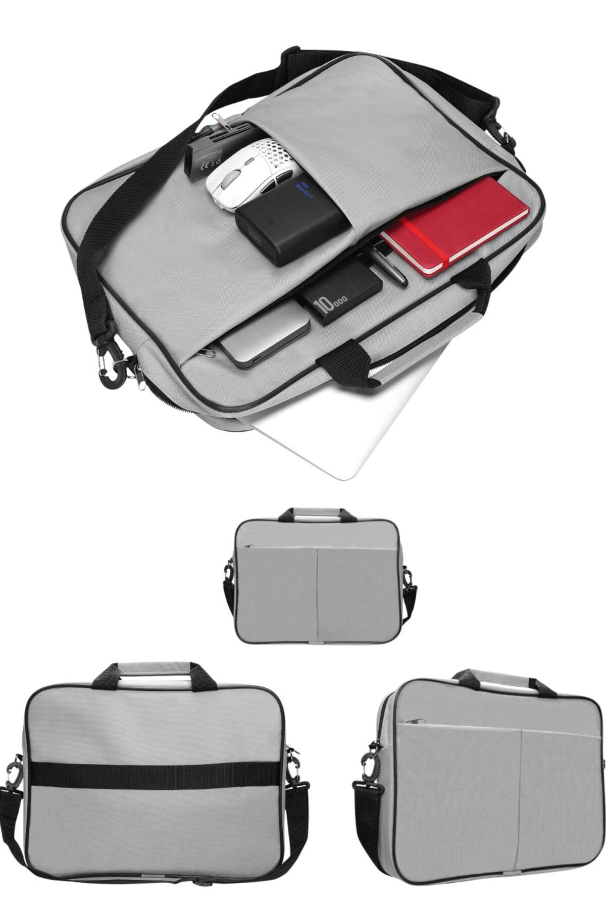 15.6″ Notebook Laptop Sırt Çantası – Suya Dayanıklı , Çok Gözlü N