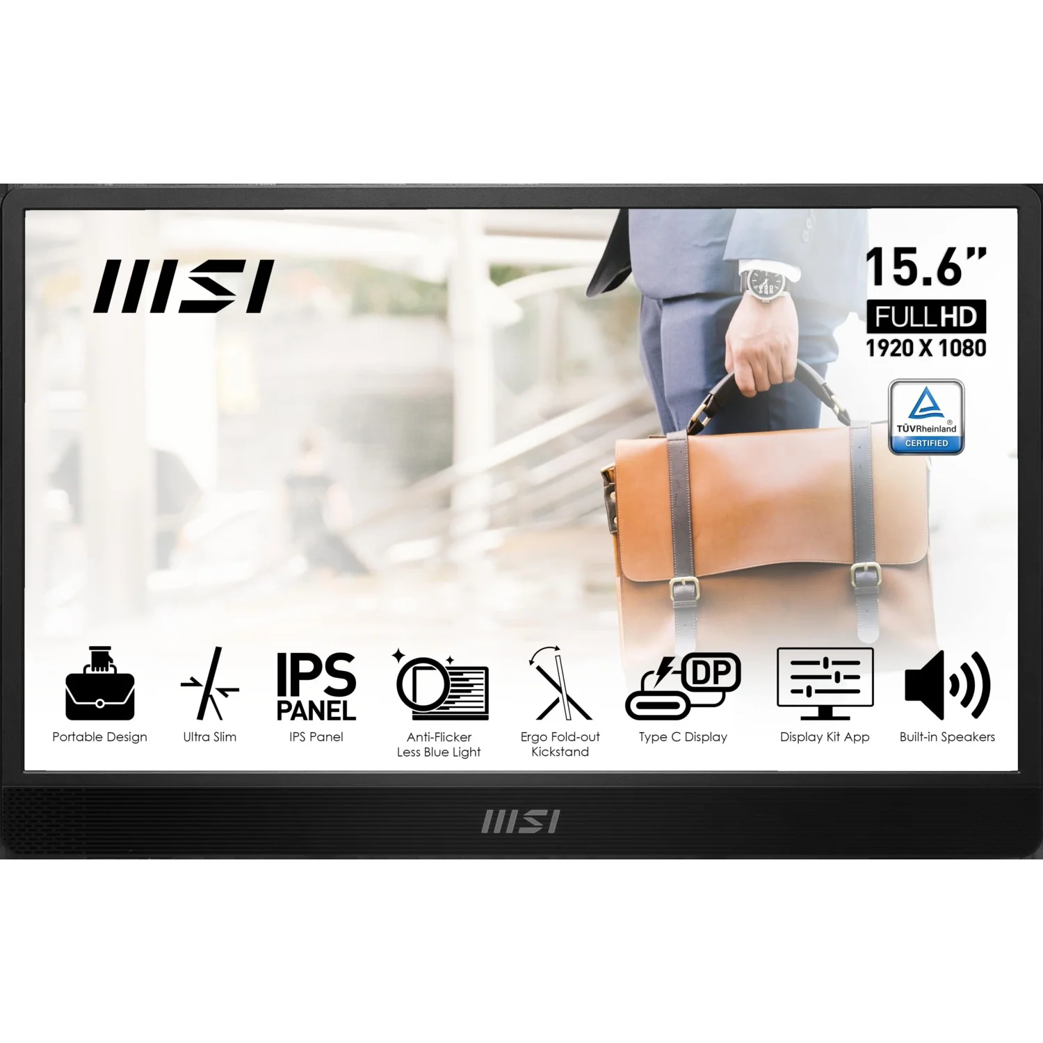 15.6 PRO MP161 E2 1920x1080 (FHD) 16:9 FLAT IPS 60HZ 4MS ADAPTIVE