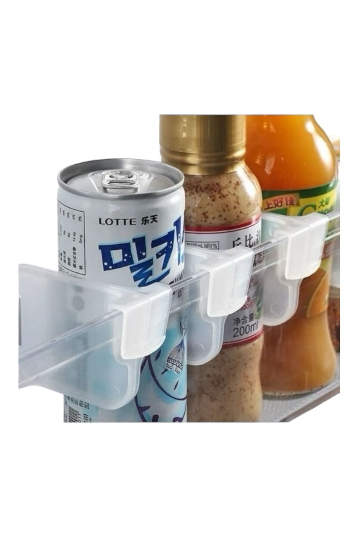 15’li Şeffaf Buzdolabı Raf Ayıracı Seti – Düzenleyici Bölme Organ