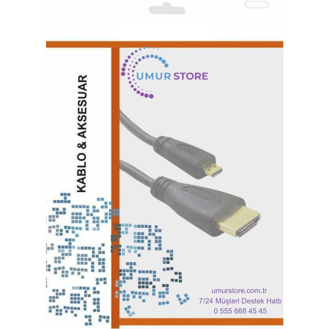 1.5m HDMI To Micro HDMI Kablo 1.5m HDMI To Micro HDMI Kablo